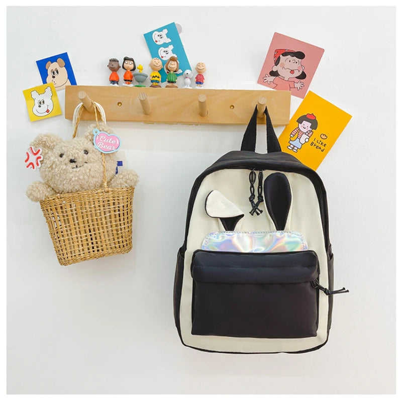 Children's Gift Customized Name Cute Cartoon Boy And Girl Travel Backpack mbroidered Personalized Kindergarten Opening Gift Bag