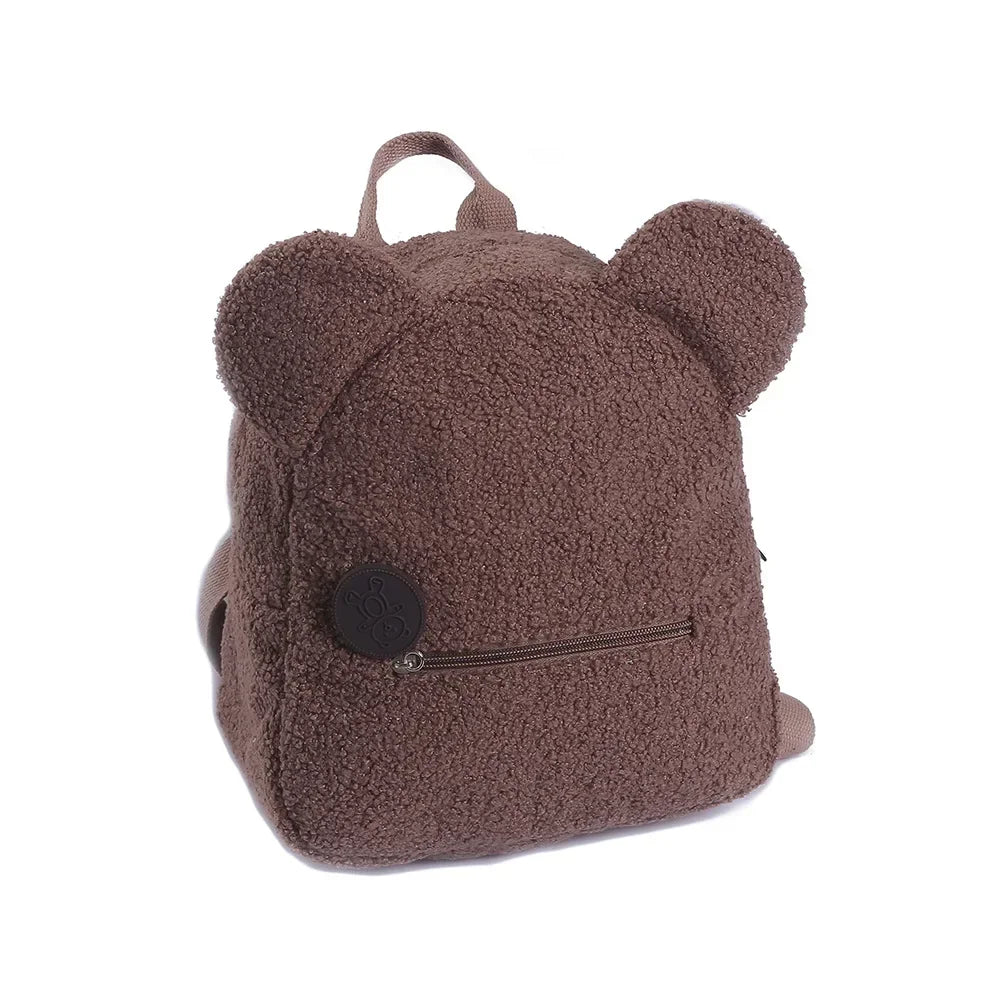 Personalized Embroidered Toddler Backpack Bag Lightweight Plush Bear Bag Kids Custom Name Backpack Gift for Boys Girls Ladies