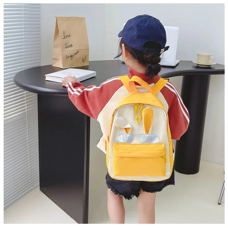 Children's Gift Customized Name Cute Cartoon Boy And Girl Travel Backpack mbroidered Personalized Kindergarten Opening Gift Bag